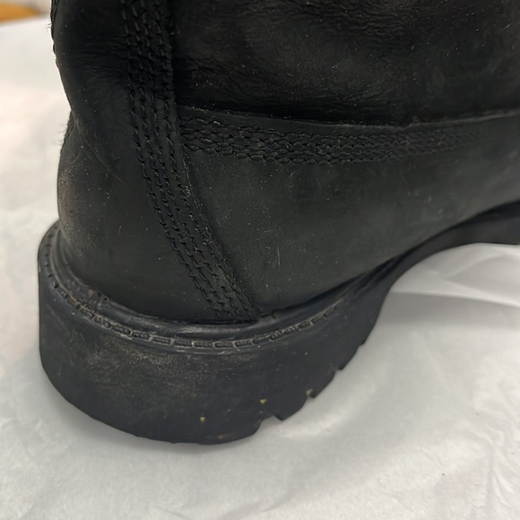 Men’s 5.5 black Timberland boots main image 11